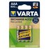 Varta Recycled AAA 800mAh Nichel-Metallo Idruro (NiMH) 800mAh 1.2V batteria ricaricabile