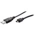 vedimedia USB A/USB Mini-B 5-pol 1,0 m, USB 2.0, nero