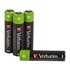 Verbatim 49514 Batteria monouso Mini Stilo AAA Nichel-Metallo Idruro (NiMH)