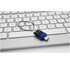 Verbatim 49966 32GB USB 3.0 Type-A/Type-C Nero, Blu, Argento
