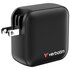 Verbatim Mini GaN Charger 100W Universale Nero AC Ricarica rapida Interno