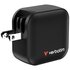 Verbatim Mini GaN Charger 70W Universale Nero AC Ricarica rapida Interno
