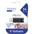Verbatim PinStripe 64GB USB 3.0 Tipo-A Nero