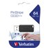 Verbatim PinStripe 64GB USB 2.0 Tipo-A Nero