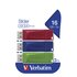 Verbatim Slider USB 16GB USB tipo A 2.0 Blu, Verde, Rosso