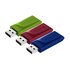 Verbatim Slider USB 16GB USB tipo A 2.0 Blu, Verde, Rosso