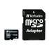 Verbatim MicroSDHC Pro 32GB Class 10 UHS-I incl adattatore