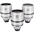 Viltrox Full frame Anamorphic lens set, Epic series, PL mount, 35mm+50mm+75mm T/2.0 1.33X, con valigia