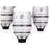 Viltrox Full Frame Set di Lenti Anamorfiche Epic Series 35+50+75mm Sony E mount T2.0 1.33X, con valigia