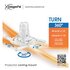 Vogel's PPC 1500 Supporto a soffitto a scomparsa, colore bianco