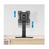Vultech BTV-TB2343LITE supporto da tavolo per Tv a schermo piatto 109,2 cm (43