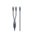 Vultech CS-NCCC12BL cavo USB USB 2.0 1,2 m USB C 2 x USB C Blu
