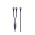 Vultech CS-NCCL12BL cavo USB USB 2.0 1,2 m USB C USB C/Lightning Blu