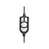 Vultech HS-03 cuffia e auricolare Cablato A Padiglione Ufficio USB tipo A Nero