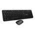 Vultech KM-811W tastiera Mouse incluso Ufficio Wireless a RF + USB QWERTY Italiano Nero