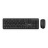 Vultech KM-811W tastiera Mouse incluso Ufficio Wireless a RF + USB QWERTY Italiano Nero