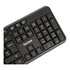 Vultech KM-811W tastiera Mouse incluso Ufficio Wireless a RF + USB QWERTY Italiano Nero