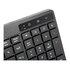 Vultech KM-841W tastiera Mouse incluso Ufficio Wireless a RF + USB QWERTY Italiano Nero