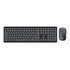Vultech KM-851W tastiera Mouse incluso Ufficio Wireless a RF + USB QWERTY Italiano Nero
