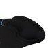 Vultech MP-02N Tappetino con comodo poggiapolso Nero