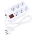 Vultech MU-03 6AC outlet(s) 1.5m Bianco