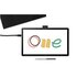 Wacom One 14 tavoletta grafica Nero, Bianco 2540 lpi (linee per pollice) 309 x 174 mm USB