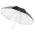 Walimex 2in1 Reflex & Translucent Umbrella white 109cm