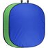 Walimex Sfondo pieghevole verde/blu 150x210cm
