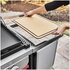Weber 3400127 tagliere da cucina Rettangolare Legno Nero, Legno