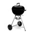 Weber E-4710 Barbecue Carrello Carbone (combustibile) Nero, Argento