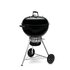 Weber E-5730 Barbecue Carrello Carbone (combustibile) Nero, Argento