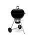 Weber E-5730 Barbecue Carrello Carbone (combustibile) Nero, Argento