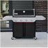 Weber Genesis E415W Barbecue Zona cottura GPL Nero 14070 W