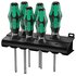 WERA 335/350/355/6 Kraftform Plus Set Cacciavite