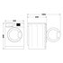 Whirlpool FFTN M11 82 IT asciugatrice Libera installazione Caricamento frontale 8 kg A++ Bianco