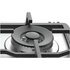 Whirlpool TGML 661 IX Acciaio inossidabile Da incasso 58 cm Gas 4 Fornello(i)