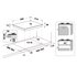 Whirlpool TGML 661 IX Acciaio inossidabile Da incasso 58 cm Gas 4 Fornello(i)