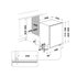 Whirlpool W7I HP42 L A scomparsa totale 15 coperti C