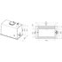 Whirlpool WCT3 64 FLB X Integrato a soffitto Acciaio inossidabile 395 m³/h D