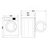 Whirlpool WSB 725 D IT lavatrice Caricamento frontale 7 kg 1200 Giri/min Bianco