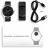 Whitings Scanwatch Light - Black 37mm monitoraggio cardiaco 24/7, attività, ciclo e sonno, GPS connesso, compatibile Android e Apple