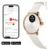 Whitings Scanwatch Light - rose gold 37mm monitoraggio cardiaco 24/7, attività, ciclo e sonno, GPS connesso, compatibile Android e Apple