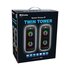Xtreme Videogames Twin Tower 1-via 10 W Senza Fili Nero