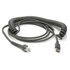Zebra CBA-U29-C15ZBR cavo USB 4,57 m 2.0 USB A Nero