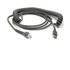 Zebra CBA-U29-C15ZBR cavo USB 4,57 m 2.0 USB A Nero