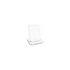 Zens Supporto di Ricarica Wireless 10W - Alluminio Bianco