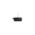 Zens Supporto Ricaricqa Wireless QI + Lightning + USB in Alluminio - Nero