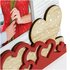 Zep DX7346 Cornice per foto singola Rosso, Bianco, Legno