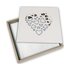 Zep LOVE BOX Armadietto portaoggetti Quadrato Legno Bianco, Legno