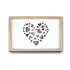 Zep LOVE BOX Armadietto portaoggetti Rettangolare Legno Bianco, Legno